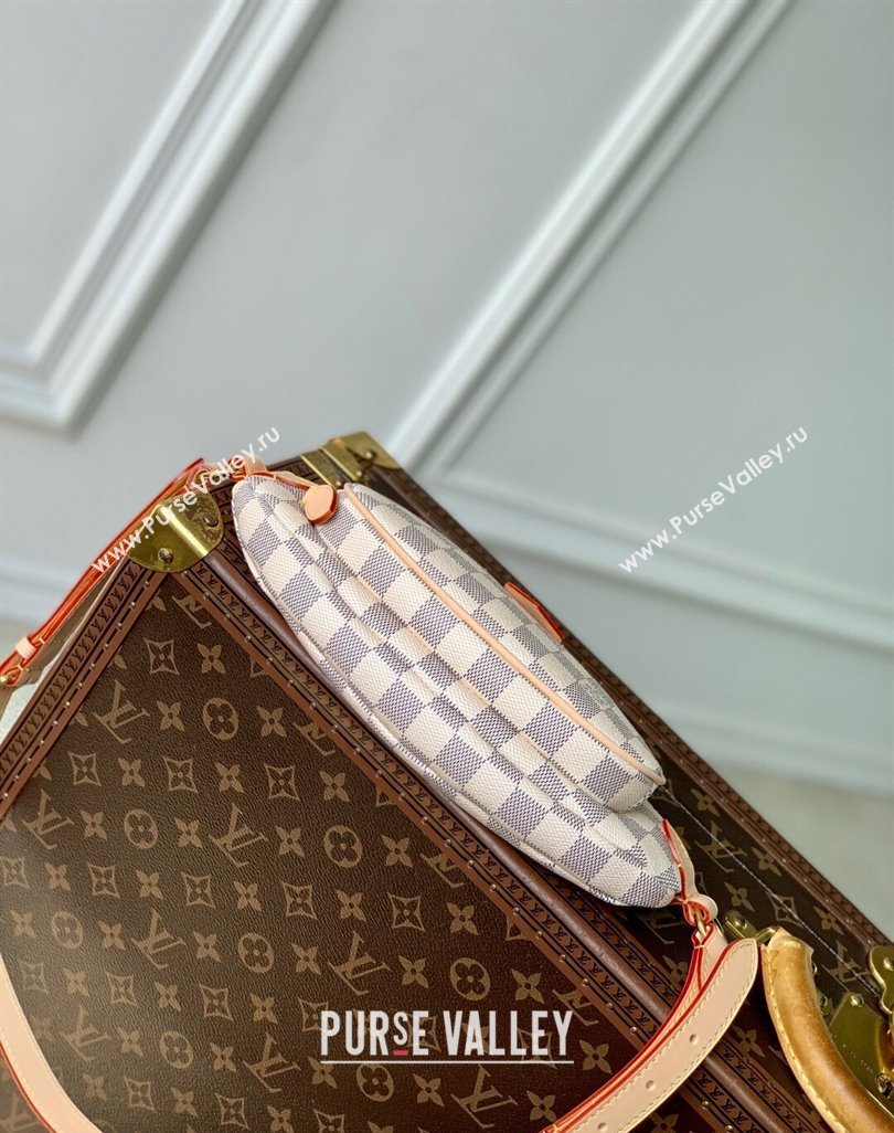 Louis Vuitton Keepit Bumbag in Damier Azur Canvas N00230 2025 (KI-250524007)