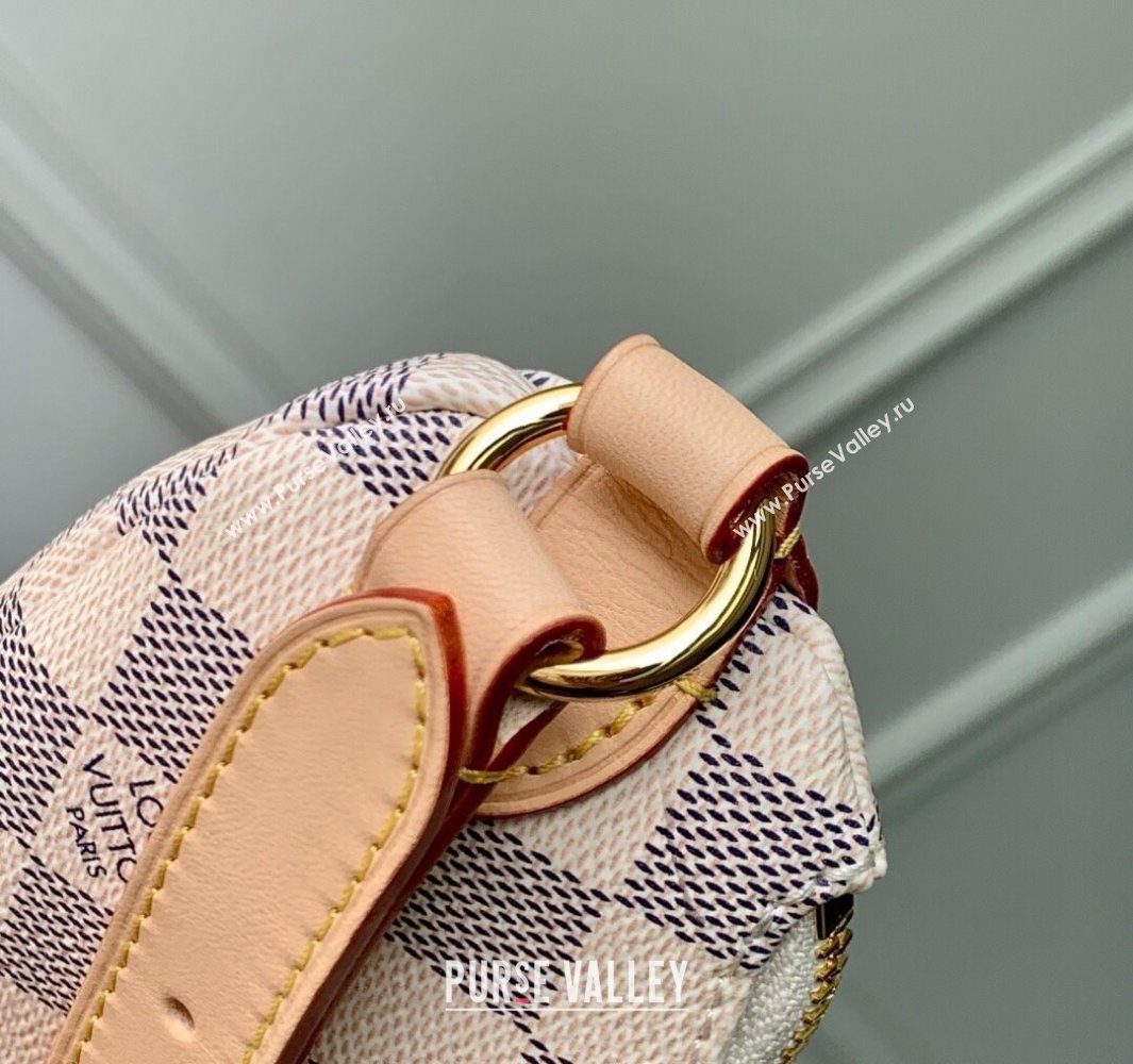 Louis Vuitton Keepit Bumbag in Damier Azur Canvas N00230 2025 (KI-250524007)