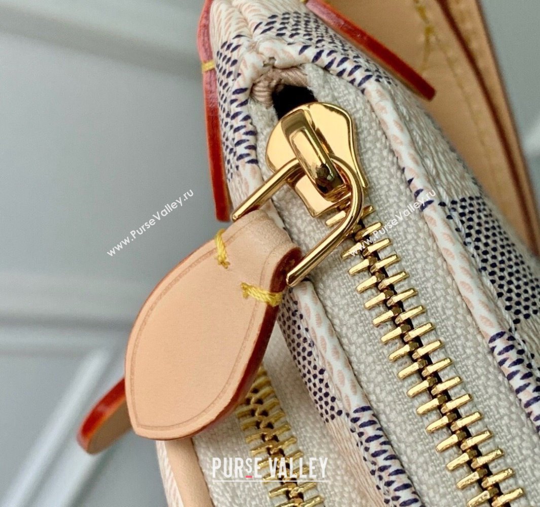 Louis Vuitton Keepit Bumbag in Damier Azur Canvas N00230 2025 (KI-250524007)