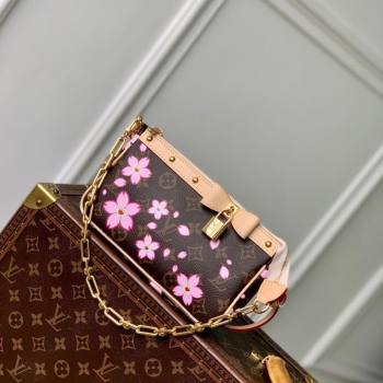 Louis Vuitton LV x TM Pochette Accessoires Mini bag in Sakura Monogram Canvas with Cherry Blossom 2025 M13666 (KI-250523008)