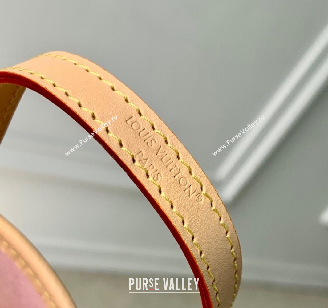 Louis Vuitton LV x TM Nano Bucket bag in Sakura Monogram Canvas with Cherry Blossom 2025 M13417 (KI-250523009)