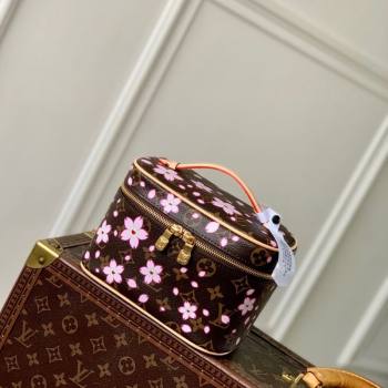Louis Vuitton LV x TM Nice Mini bag in Sakura Monogram Canvas with Cherry Blossom 2025 M14181 (KI-250523010)