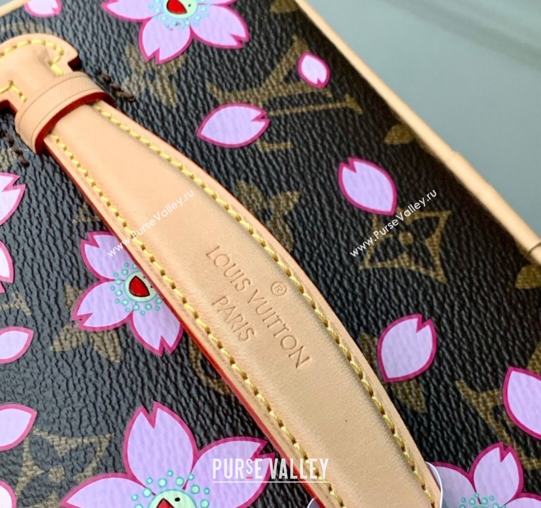 Louis Vuitton LV x TM Nice Mini bag in Sakura Monogram Canvas with Cherry Blossom 2025 M14181 (KI-250523010)