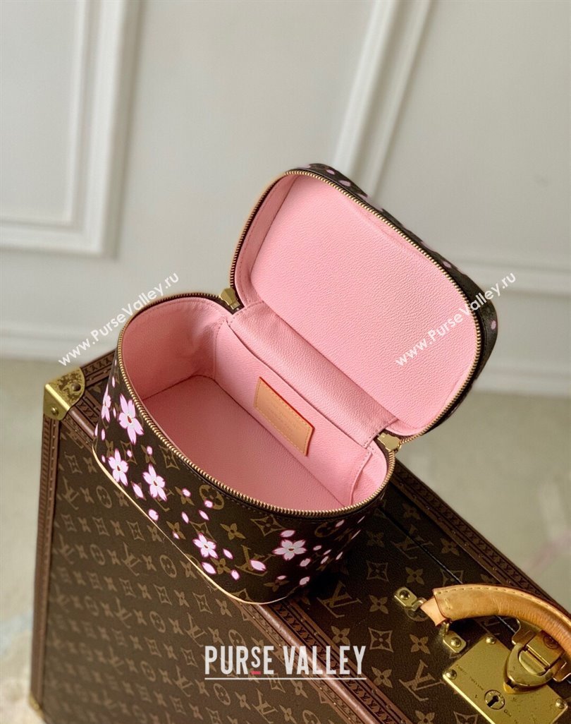 Louis Vuitton LV x TM Nice Mini bag in Sakura Monogram Canvas with Cherry Blossom 2025 M14181 (KI-250523010)