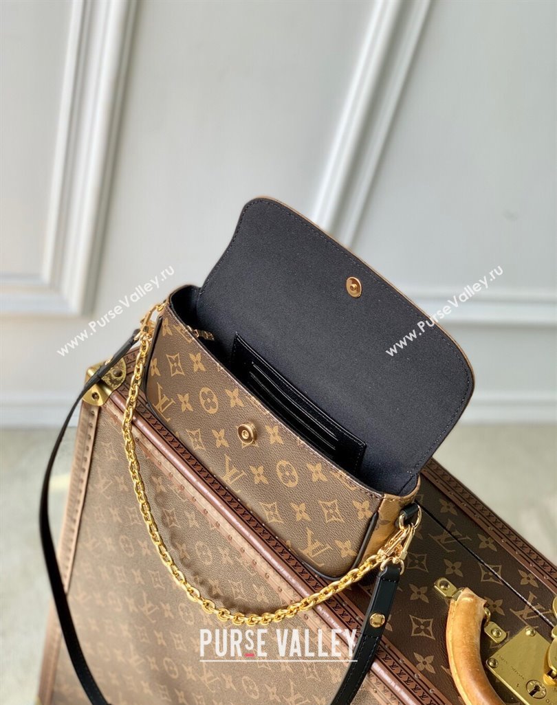 Louis Vuitton Wallet On Chain Ivy Mini Bag Monogram Reverse Canvas 2025 M26587 (KI-250523001)