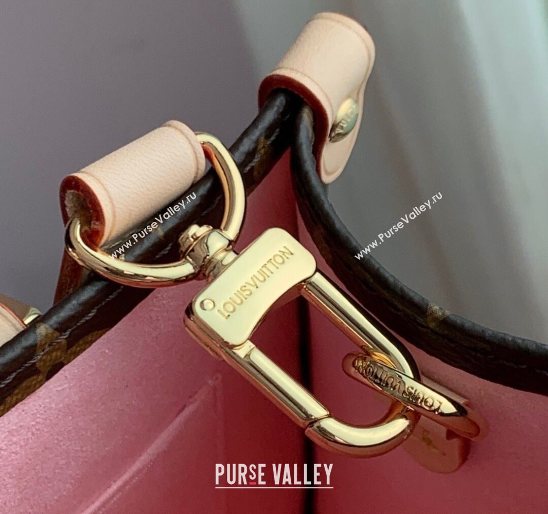 Louis Vuitton LV x TM OnTheGo PM bag in Sakura Monogram Canvas with Cherry Blossom 2025 M13269 (KI-250523012)