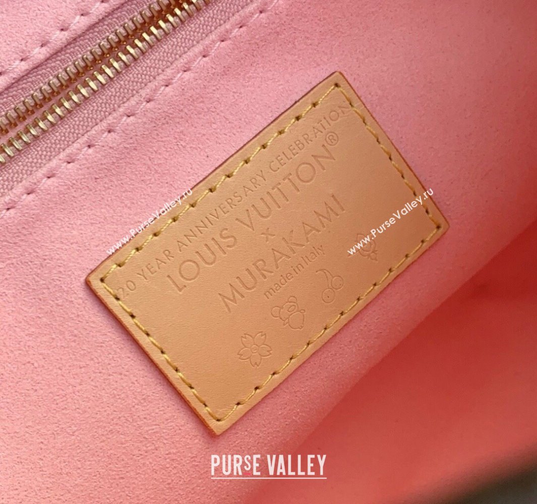 Louis Vuitton LV x TM OnTheGo PM bag in Sakura Monogram Canvas with Cherry Blossom 2025 M13269 (KI-250523012)