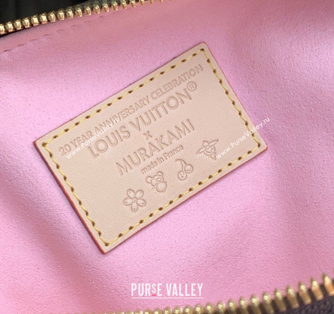 Louis Vuitton LV x TM Speedy Bandouliere 25 bag in Sakura Monogram Canvas with Cherry Blossom 2025 M14174 (KI-250523013)