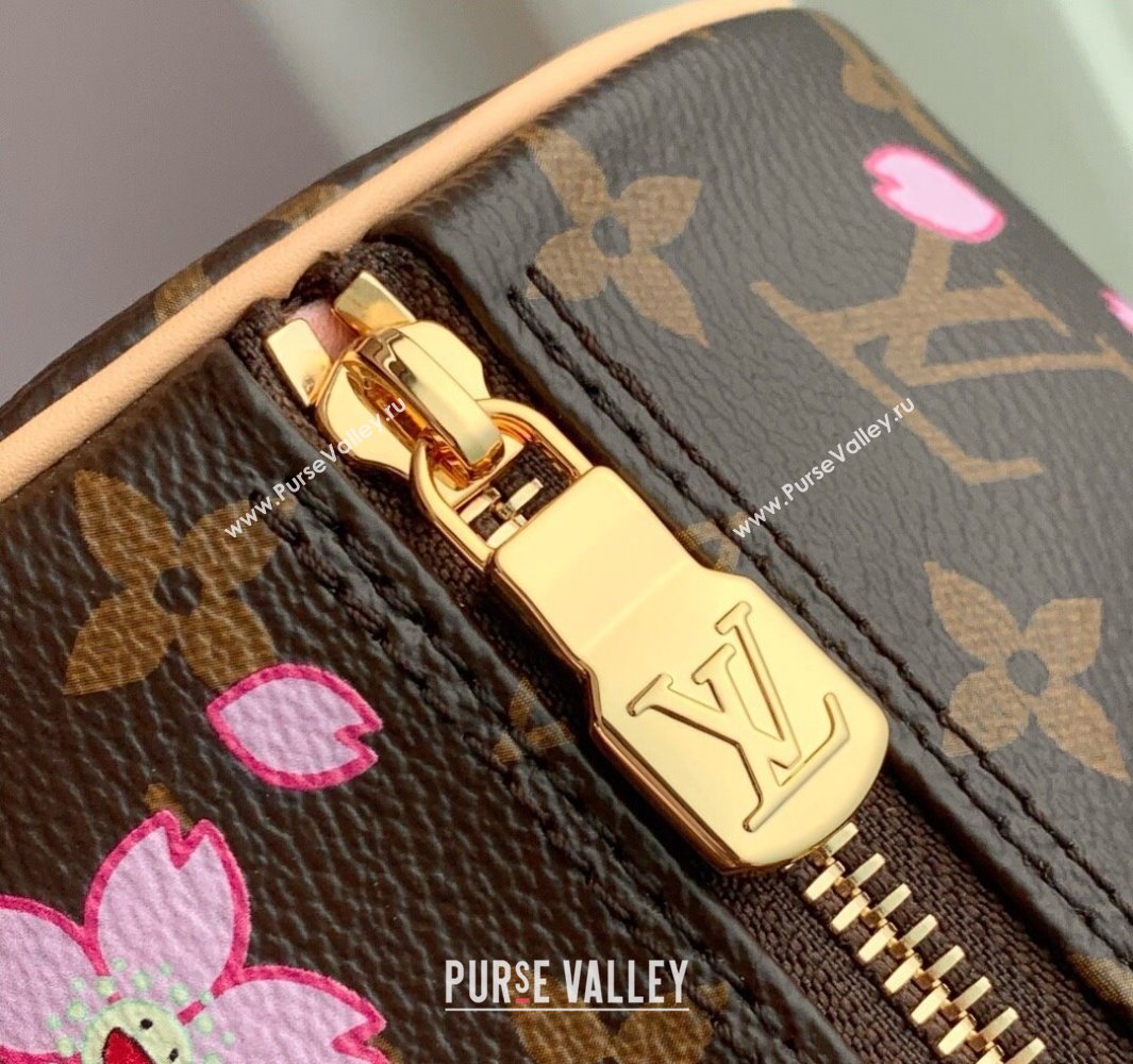Louis Vuitton LV x TM Papillon bag in Sakura Monogram Canvas with Cherry Blossom 2025 M13097 (KI-250523014)