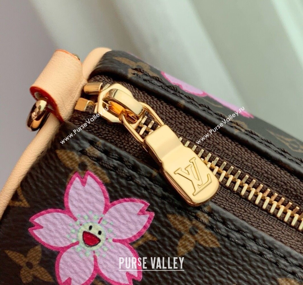 Louis Vuitton LV x TM Papillon bag in Sakura Monogram Canvas with Cherry Blossom 2025 M13097 (KI-250523014)
