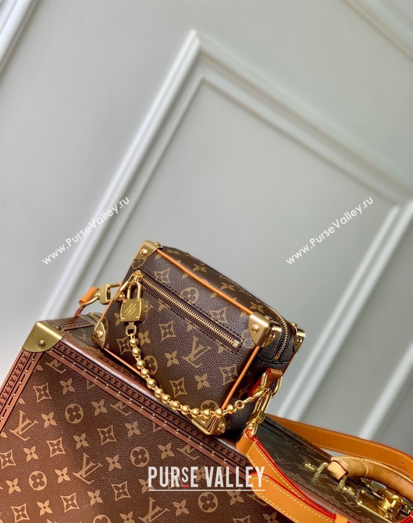 Louis Vuitton Mini Soft Trunk Bag Monogram Reverse Canvas 2025 M14729 (KI-250524009)