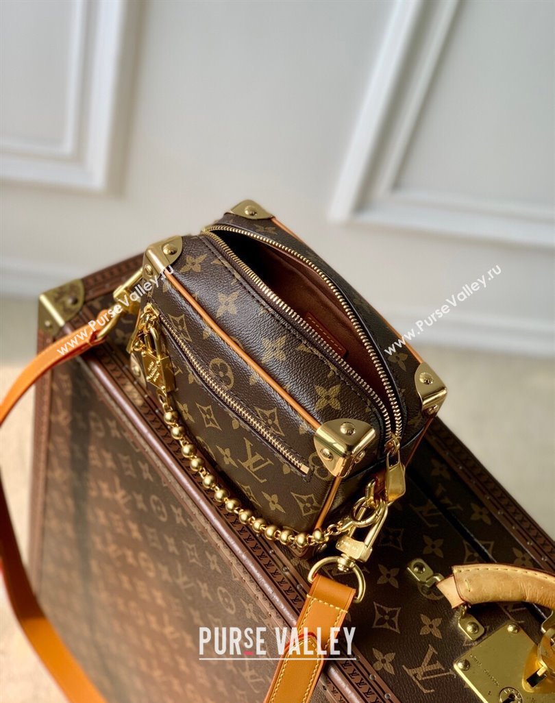 Louis Vuitton Mini Soft Trunk Bag Monogram Reverse Canvas 2025 M14729 (KI-250524009)