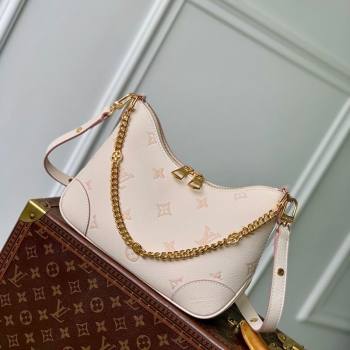 Louis Vuitton Boulogne bag in Eden Beige Debossed Leather 2025 M14634 (KI-250523040)