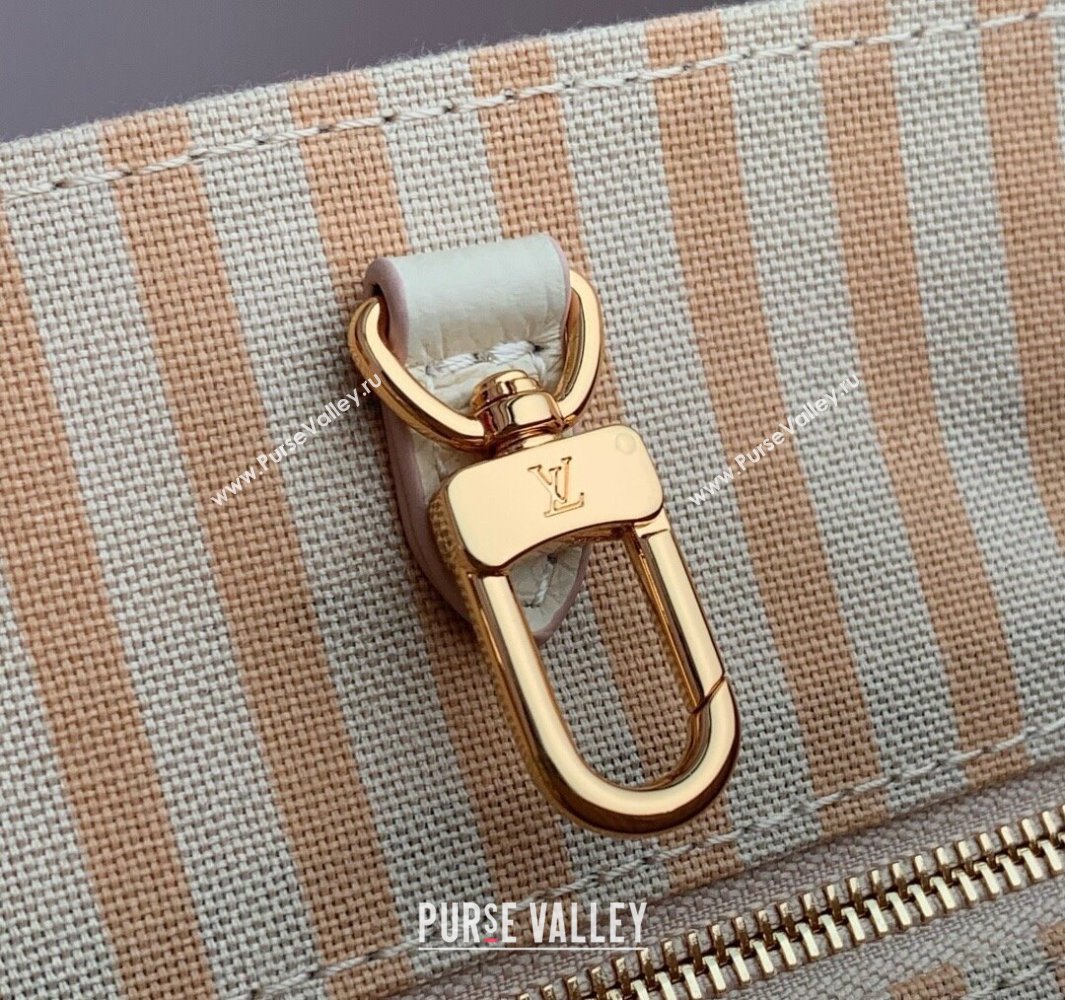 Louis Vuitton OnTheGo PM Bag in Eden Beige Debossed Leather 2025 M14403 (KI-250523041)