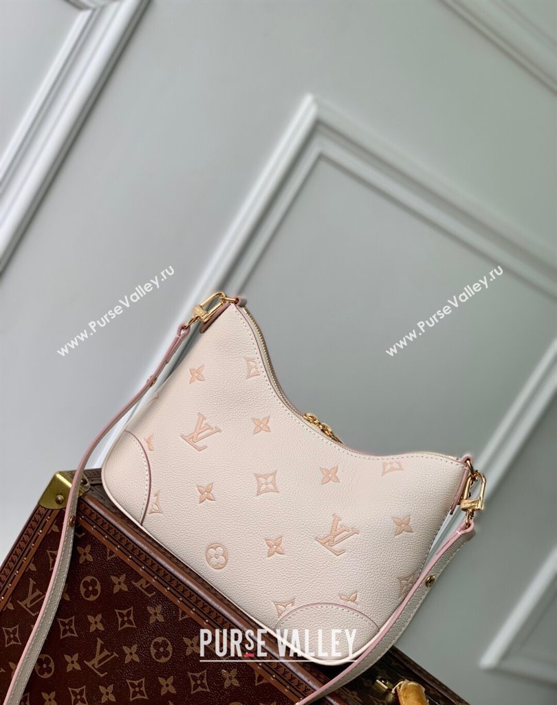 Louis Vuitton Boulogne bag in Eden Beige Debossed Leather 2025 M14634 (KI-250523040)
