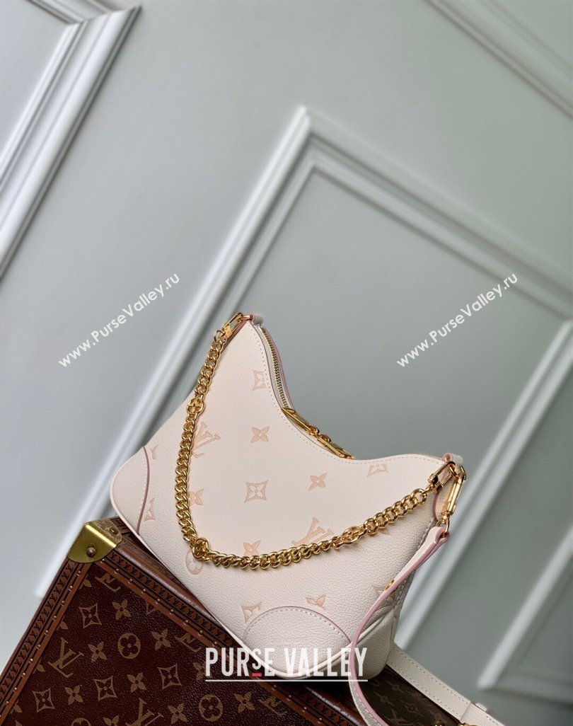 Louis Vuitton Boulogne bag in Eden Beige Debossed Leather 2025 M14634 (KI-250523040)