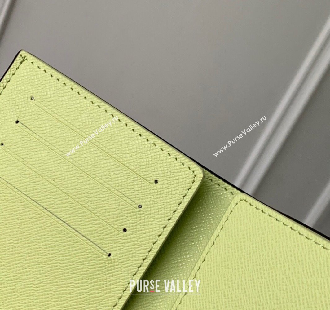 Louis Vuitton Passport Cover in Lemon Yellow Monogram Canvas and Leather M14115 2025 (KI-250523058)