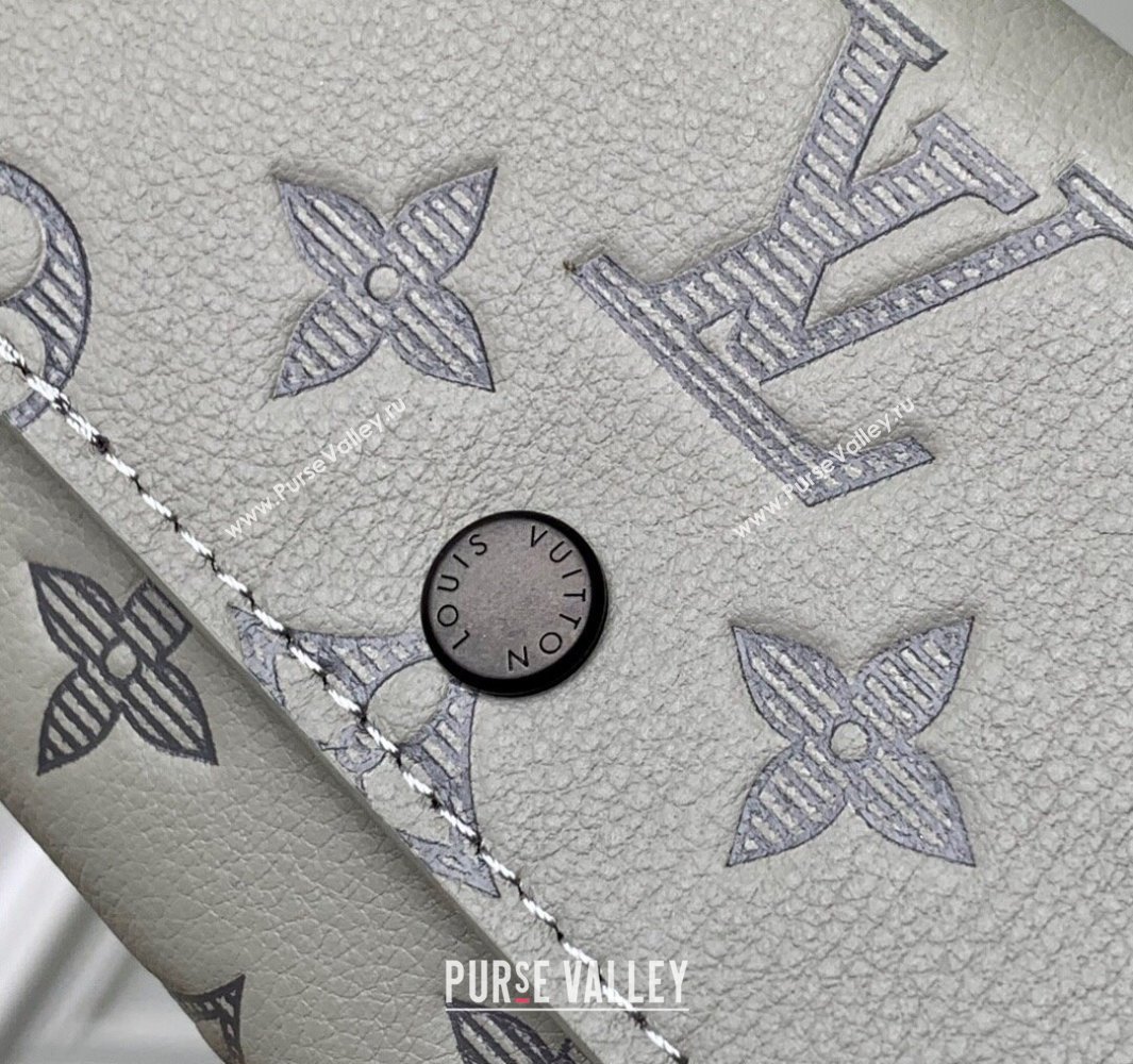 Louis Vuitton Victor Wallet in Monogram Shadow Leather M12635 Sand Grey 2025 (KI-250524060)