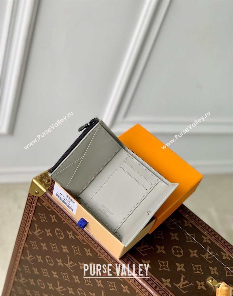 Louis Vuitton Victor Wallet in Monogram Shadow Leather M12635 Sand Grey 2025 (KI-250524060)