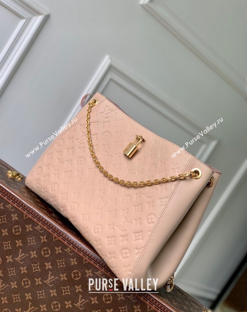 Louis Vuitton Anytime MM Tote Bag in Monogram Leather Light Pink 2025 M14324 (KI-250524062)