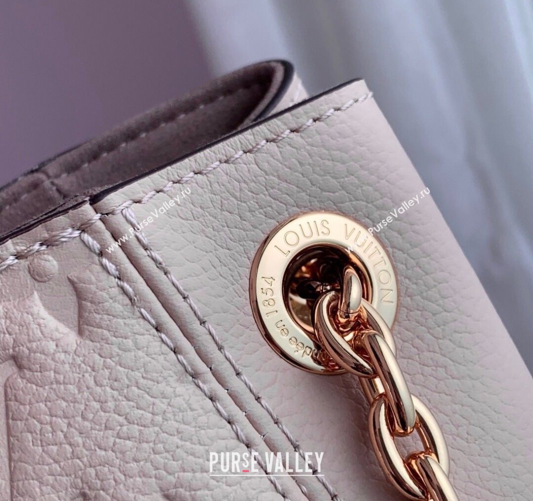 Louis Vuitton Anytime MM Tote Bag in Monogram Leather Light Pink 2025 M14324 (KI-250524062)