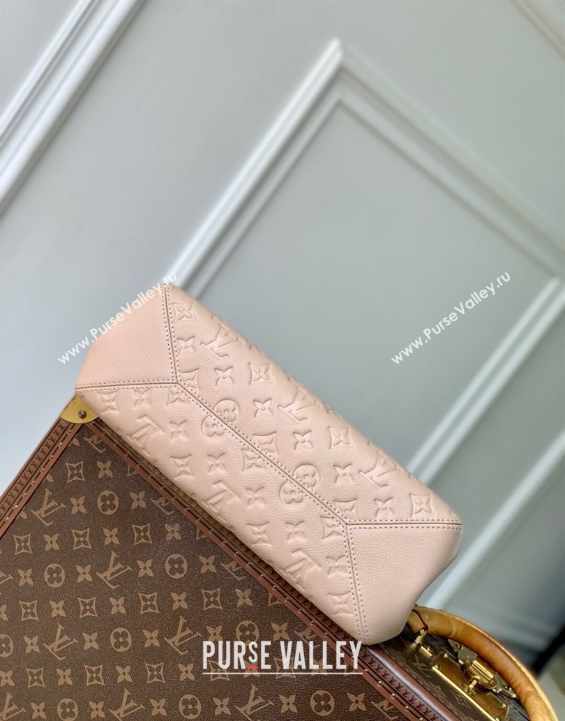 Louis Vuitton Anytime MM Tote Bag in Monogram Leather Beige 2025 M14324 (KI-250524065)
