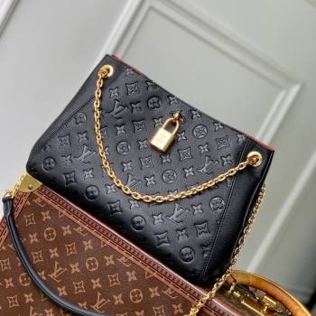 Louis Vuitton Anytime PM Tote Bag in Monogram Leather Black 2025 M14414 (KI-250524066)