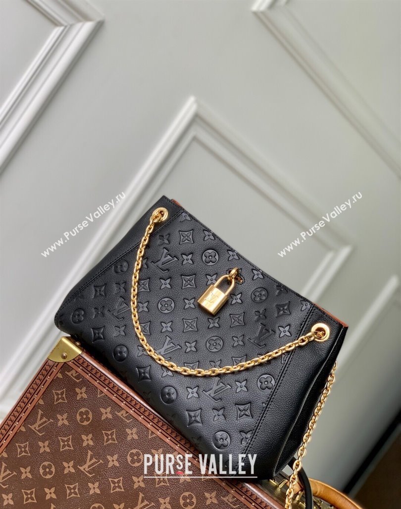 Louis Vuitton Anytime PM Tote Bag in Monogram Leather Black 2025 M14414 (KI-250524066)
