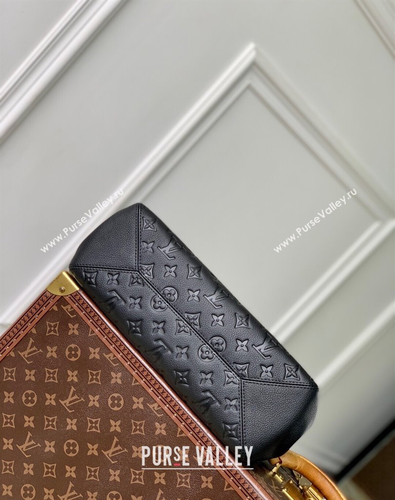 Louis Vuitton Anytime PM Tote Bag in Monogram Leather Black 2025 M14414 (KI-250524066)