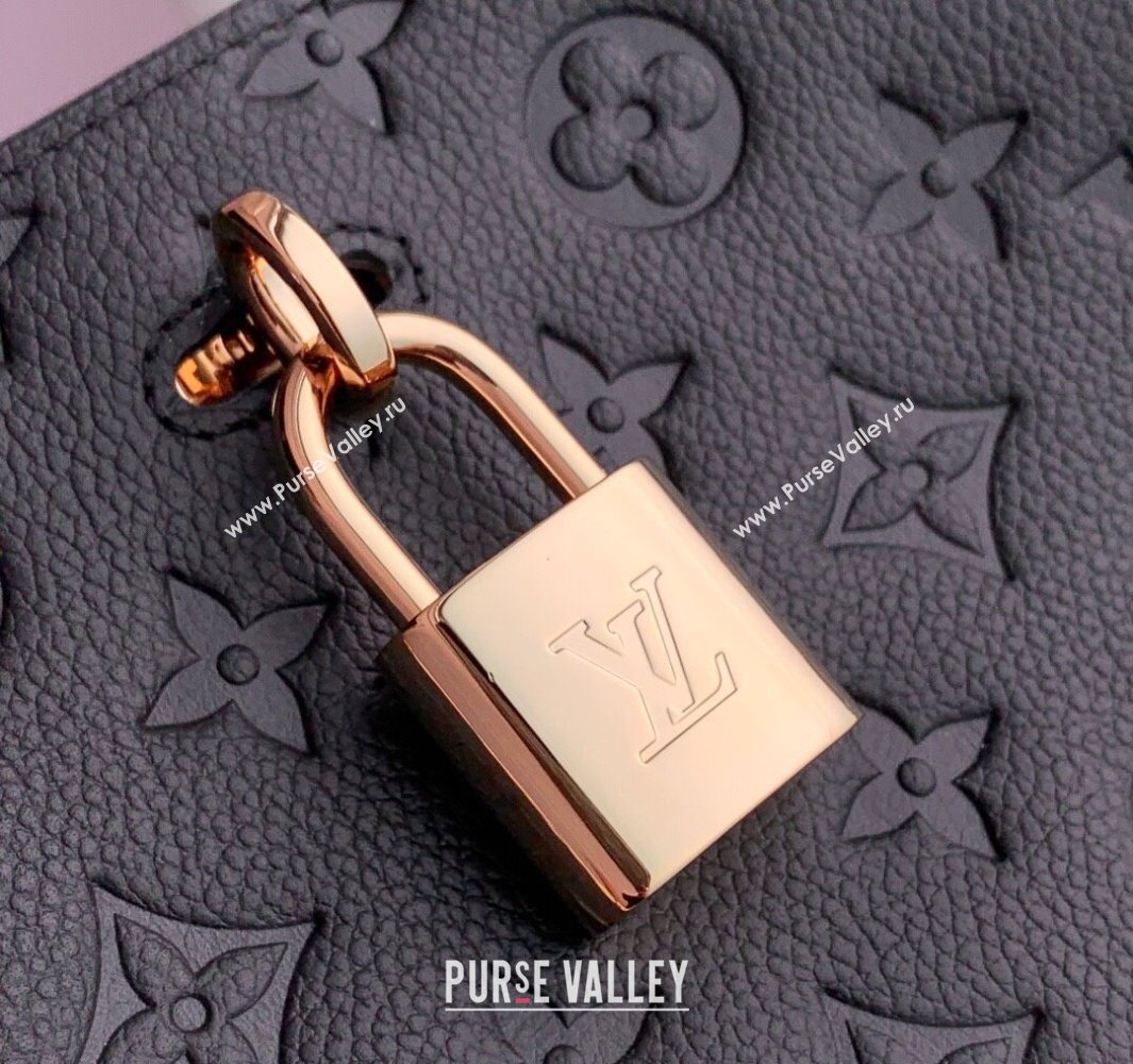 Louis Vuitton Anytime PM Tote Bag in Monogram Leather Black 2025 M14414 (KI-250524066)