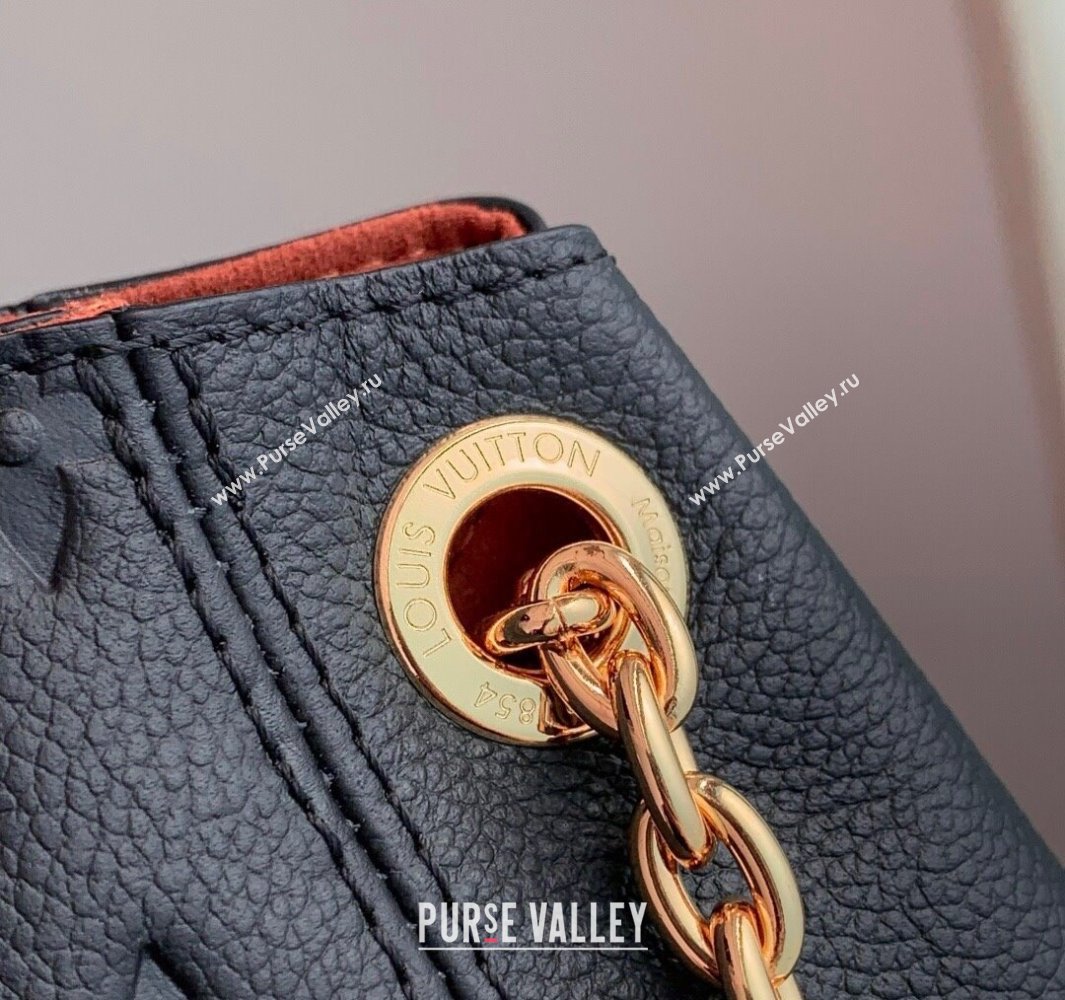 Louis Vuitton Anytime PM Tote Bag in Monogram Leather Black 2025 M14414 (KI-250524066)