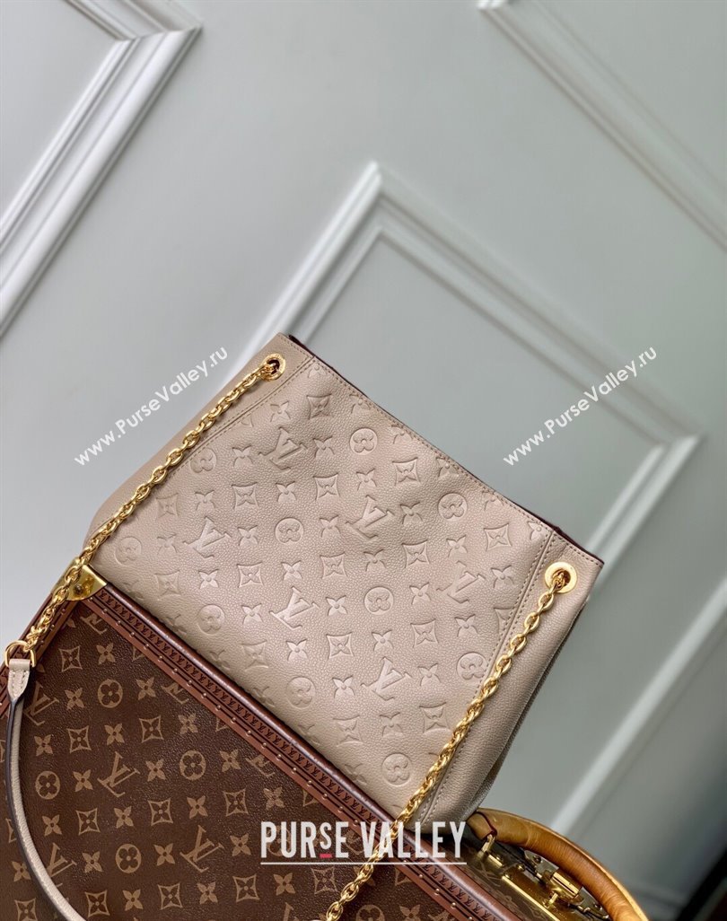 Louis Vuitton Anytime PM Tote Bag in Monogram Leather Grey 2025 M14414 (KI-250524067)