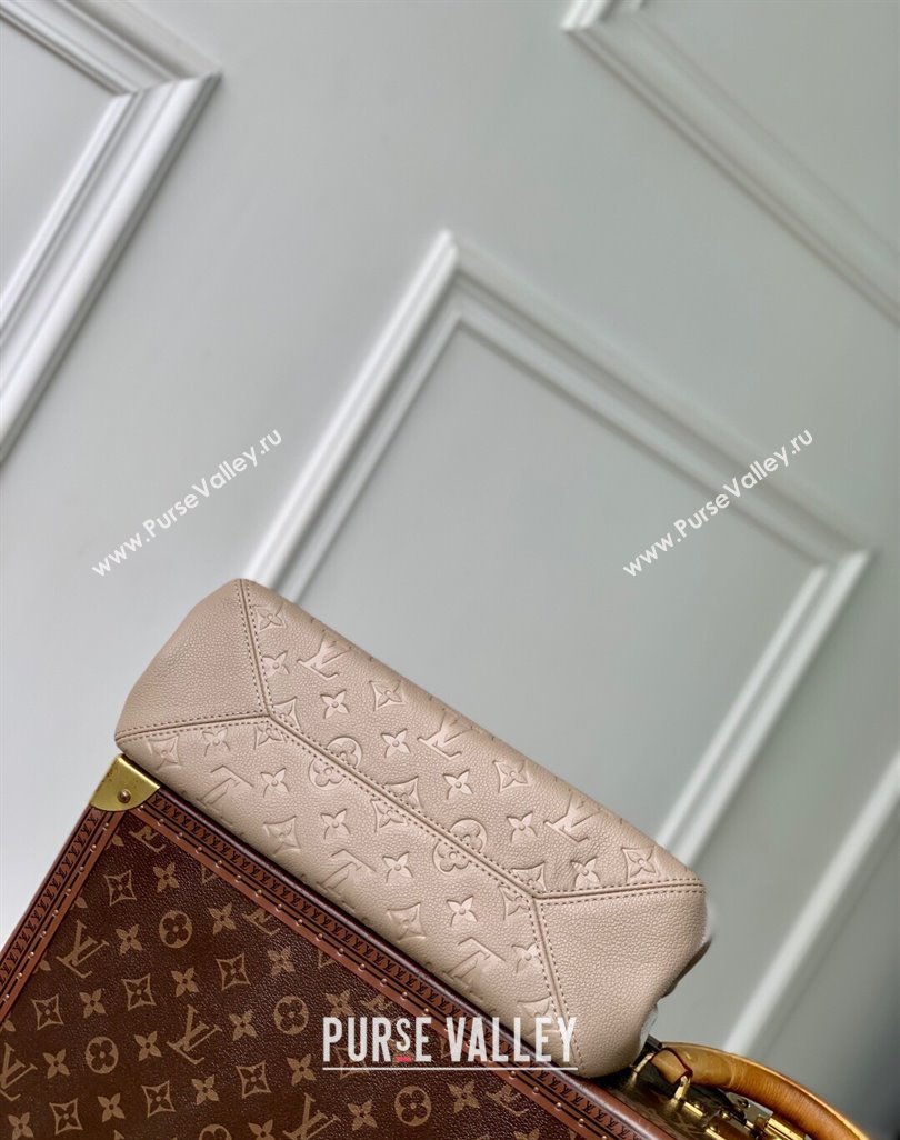 Louis Vuitton Anytime PM Tote Bag in Monogram Leather Grey 2025 M14414 (KI-250524067)