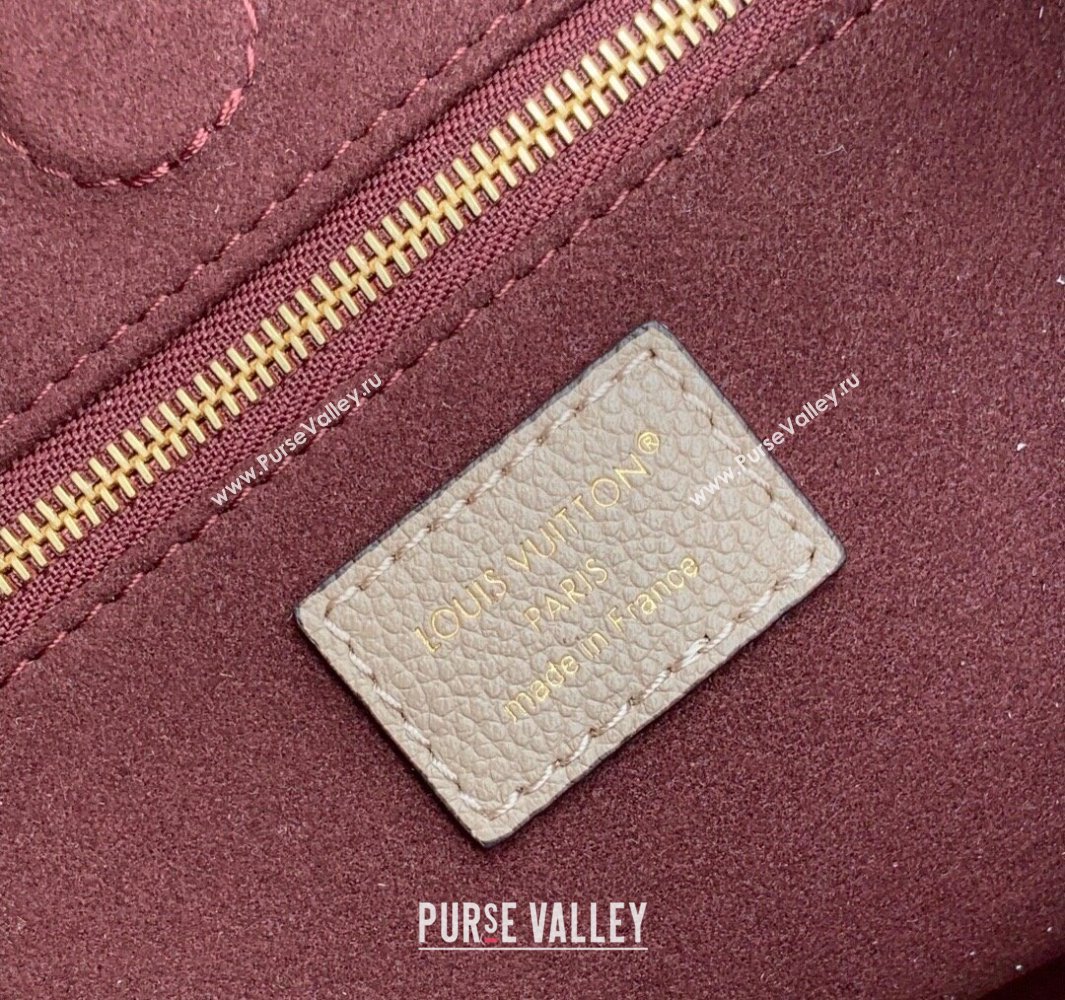 Louis Vuitton Anytime PM Tote Bag in Monogram Leather Grey 2025 M14414 (KI-250524067)