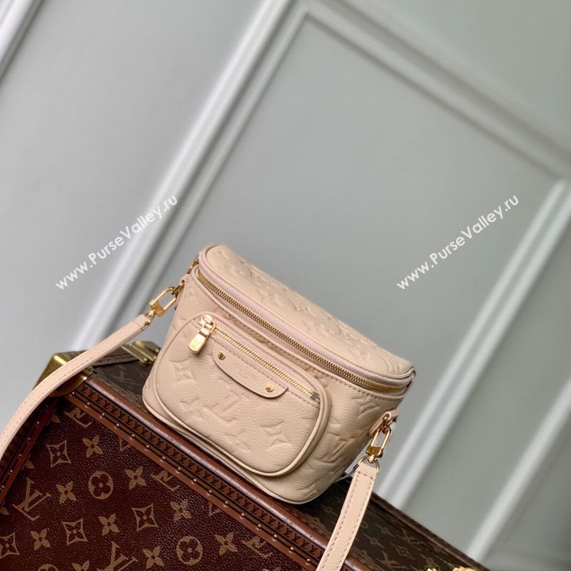 Louis Vuitton Mini Bumbag in Monogram Leather M14420 Sand Beige 2025 (KI-250524069)