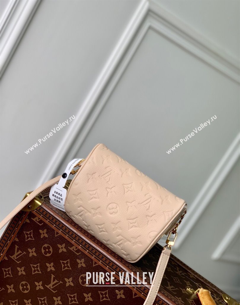 Louis Vuitton Mini Bumbag in Monogram Leather M14420 Sand Beige 2025 (KI-250524069)