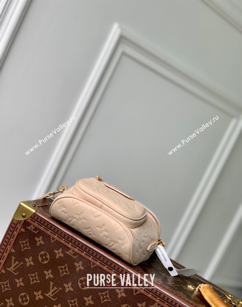 Louis Vuitton Mini Bumbag in Monogram Leather M14420 Sand Beige 2025 (KI-250524069)