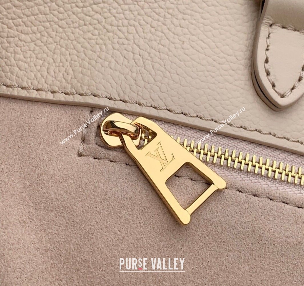 Louis Vuitton OnTheGo MM Tote Bag in Monogram Leather M14255 Nude 2025 (KI-250524070)