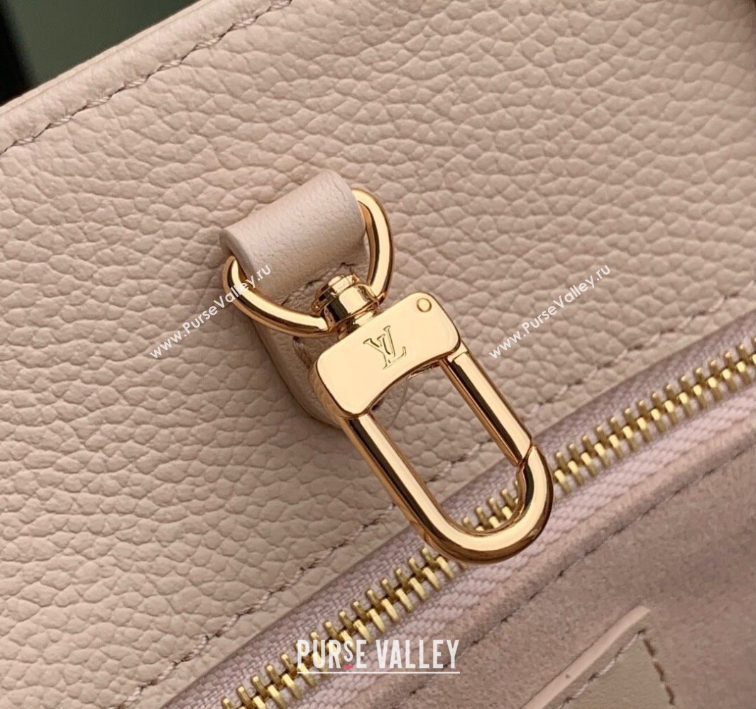 Louis Vuitton OnTheGo MM Tote Bag in Monogram Leather M14255 Nude 2025 (KI-250524070)