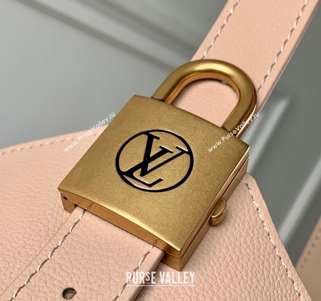 Louis Vuitton Low Key Hobo PM bag in Calfskin M14265 Nude Pink 2025 (KI-250524048)