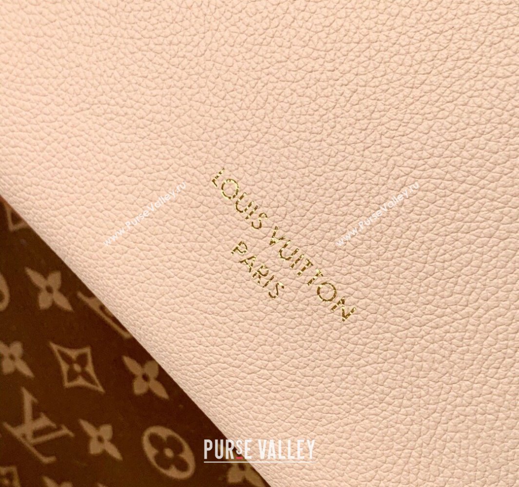 Louis Vuitton Low Key Hobo PM bag in Calfskin M14265 Nude Pink 2025 (KI-250524048)