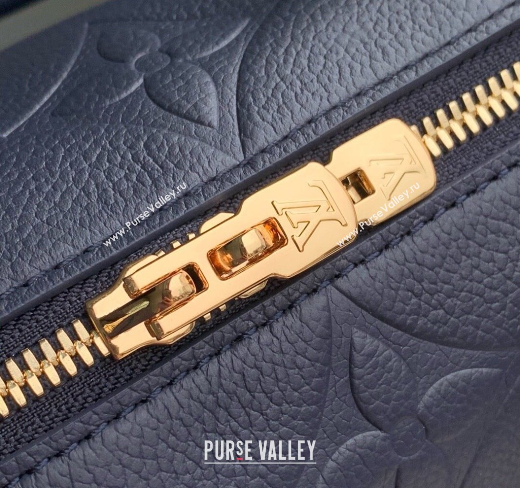 Louis Vuitton Speedy Bandouliere 20 Bag in Monogram Leather Navy Blue M14200 2025 (KI-250524049)