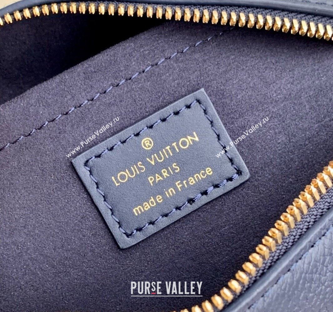 Louis Vuitton Speedy Bandouliere 20 Bag in Monogram Leather Navy Blue M14200 2025 (KI-250524049)