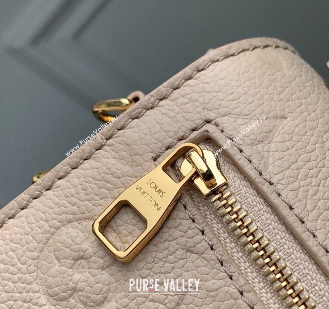 Louis Vuitton Pochette Metis East West Bag in Monogram Grained Leather Sand Beige 2025 M14322 (KI-250524051)