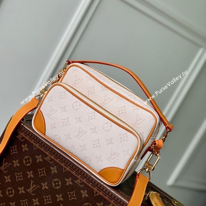 Louis Vuitton Mens Nil Bag in Off-White Monogram Heritage Canvas M14682 2025 (KI-250524054)