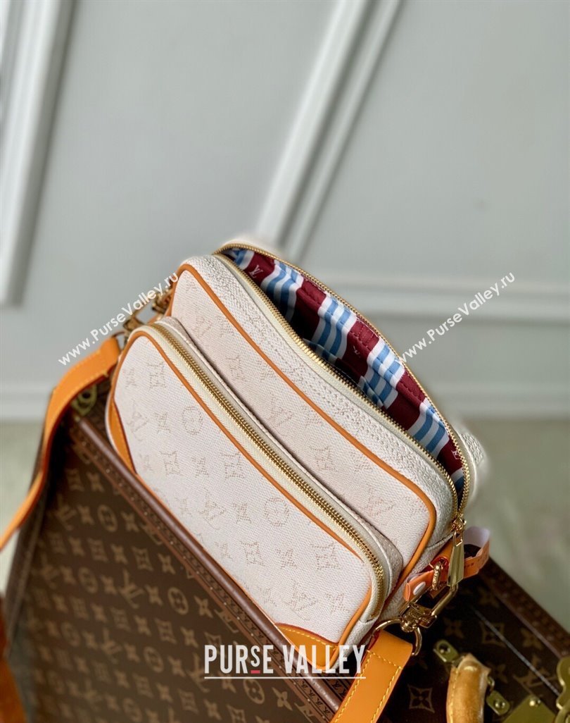 Louis Vuitton Mens Nil Bag in Off-White Monogram Heritage Canvas M14682 2025 (KI-250524054)
