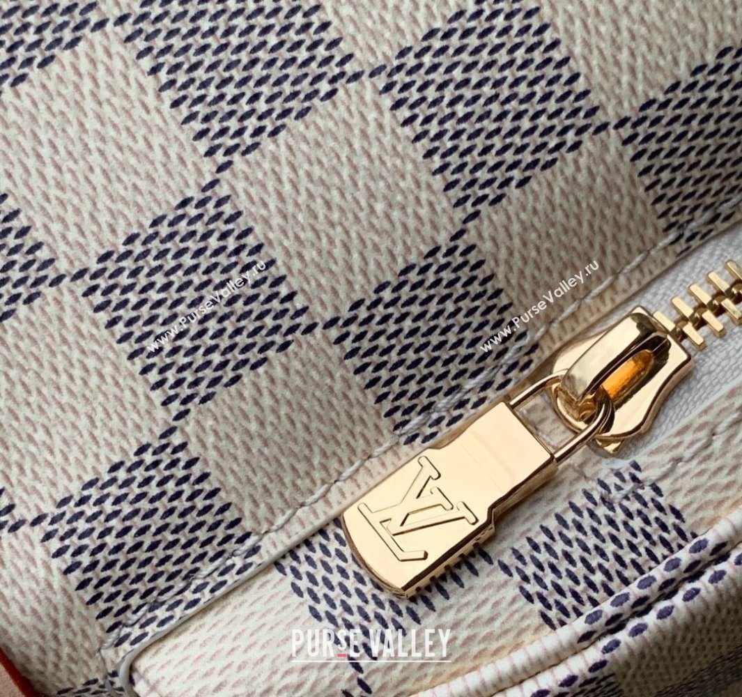 Louis Vuitton Montsouris PM Backpack Bag in Damier Azur Canvas N00120 2025 (KI-250524055)