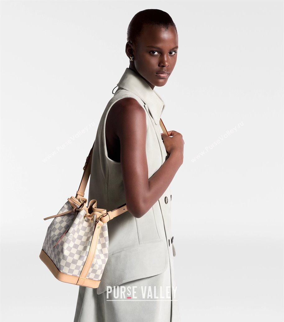 Louis Vuitton Noe BB Bucket bag in Damier Azur Canvas 2025 N40594 (KI-250702023)