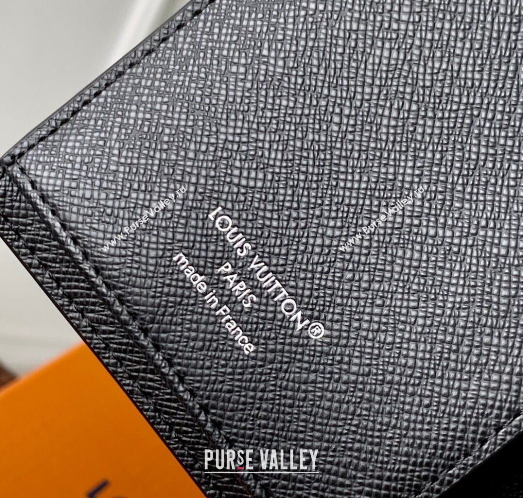 Louis Vuitton Brazza Wallet in Monogram Heritage Canvas M12656 Blue 2025 (KI-250701097)