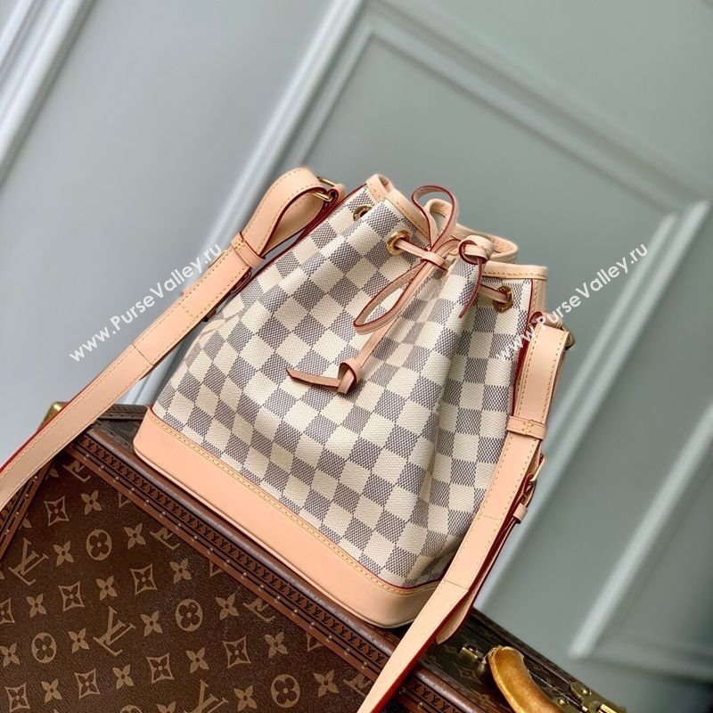 Louis Vuitton Noe BB Bucket bag in Damier Azur Canvas 2025 N40594 (KI-250702023)